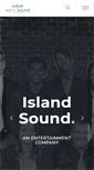 Mobile Screenshot of islandsoundlive.com